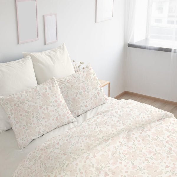 Kids Organic Cotton Duvet Cover Set – Reversible, Soft & Breathable