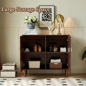 Mid-Century Buffet Cabinet with Storage