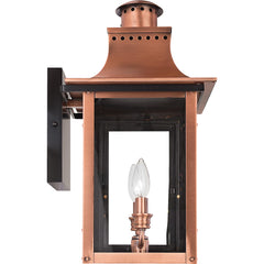 Aged Copper Outdoor Wall Lantern 2-Light