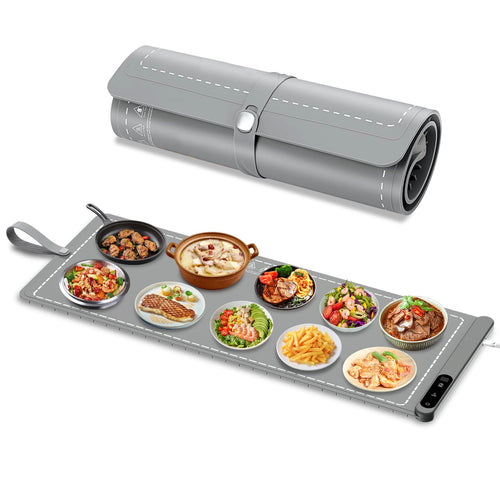 Extra Large Electric Food Warming Mat with 6 Temperature Settings