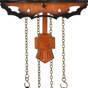Wooden Cuckoo Wall Clock with Pendulum