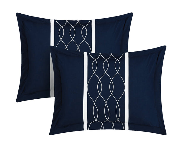 24-Piece Comforter Set – Blue