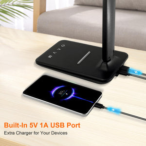 LED Desk Lamp with USB Charging Port