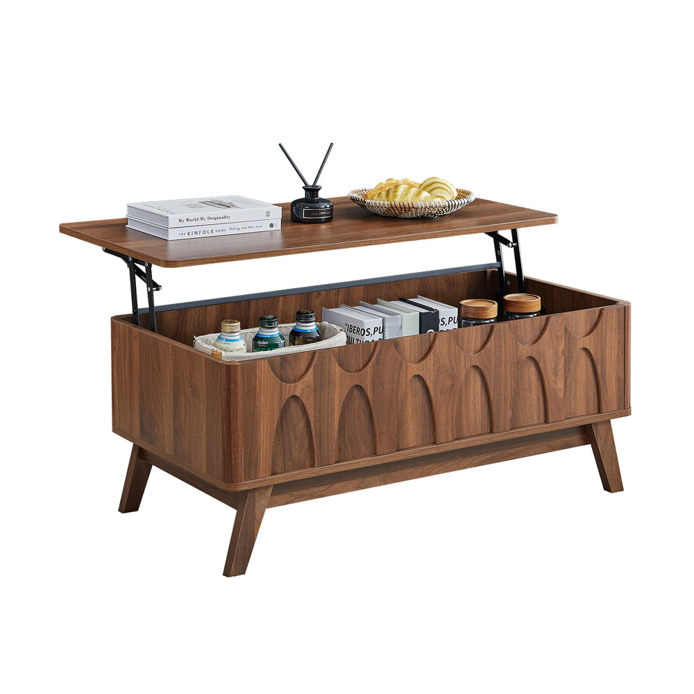 Lift Top Coffee Table with Hidden Storage