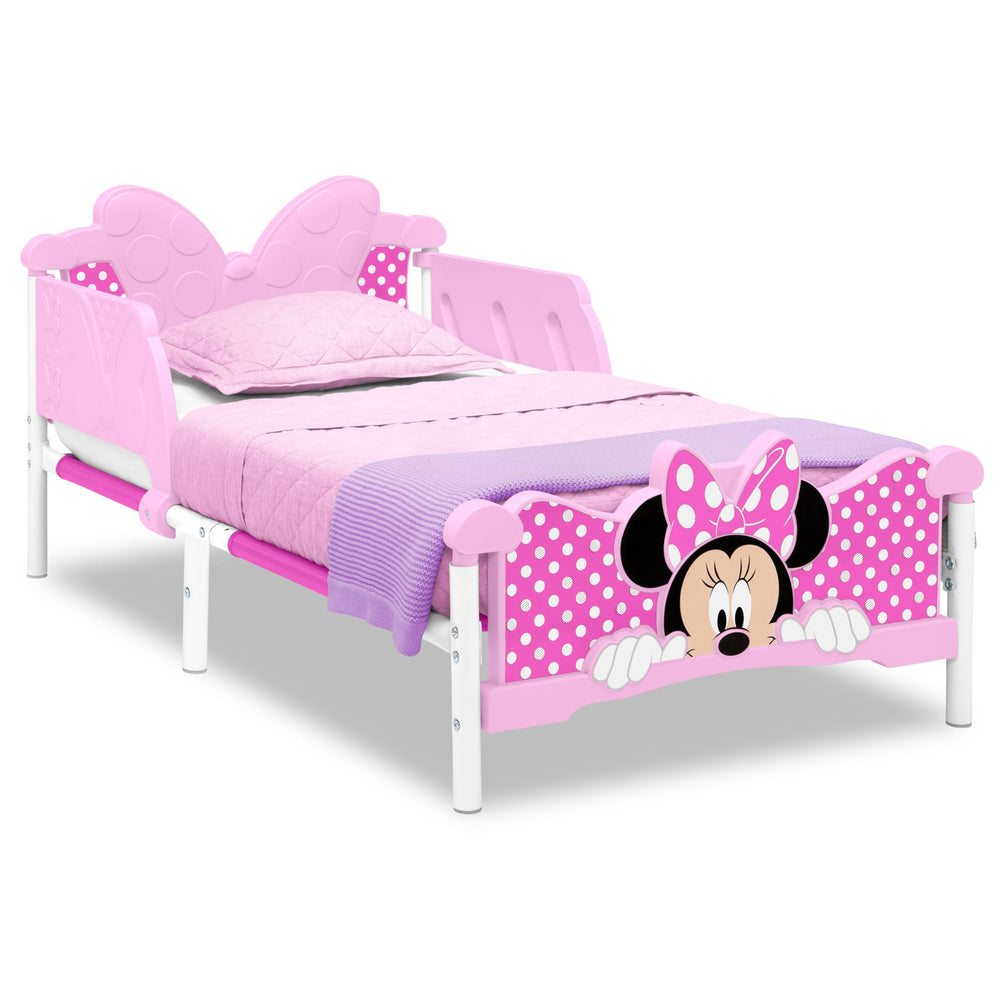3D Character Toddler Bed with Guardrails