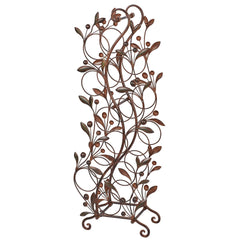 Metal Floor Wine Rack – 10 Bottle Freestanding Organizer