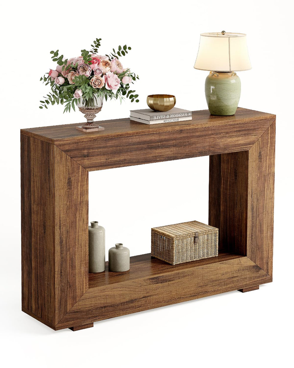 47-Inch Console Table with Storage