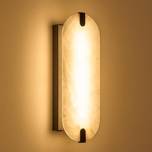 Marble Wall Sconce Dimmable Light Fixture