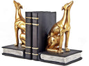 Greyhound Dog Bookends – Golden, 7 Inch