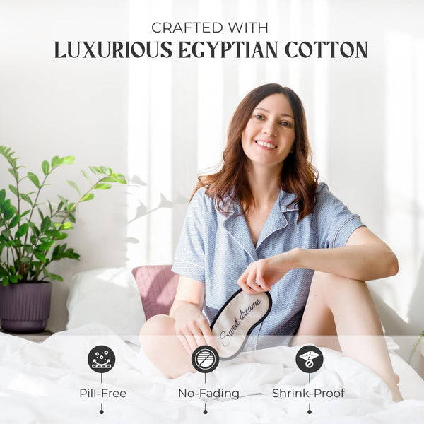 Egyptian Cotton Sateen Sheet Set – Deep Pocket, Hotel Quality