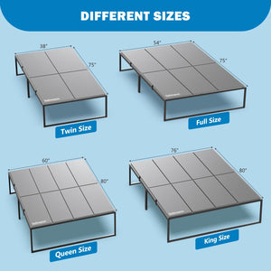 Foldable Bunkie Board with Heavy-Duty Support