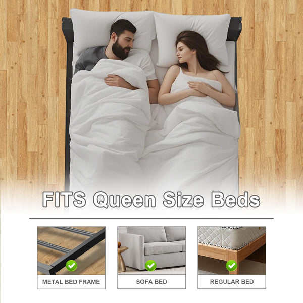 Folding Bunkie Board Sofa Bed Support – 10mm MDF, Non-Slip, Washable Cover