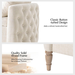 59" Storage Bench with Flip-Top & Throw Pillows