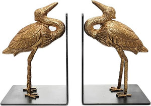 Decorative Iron Bookend Set of 2