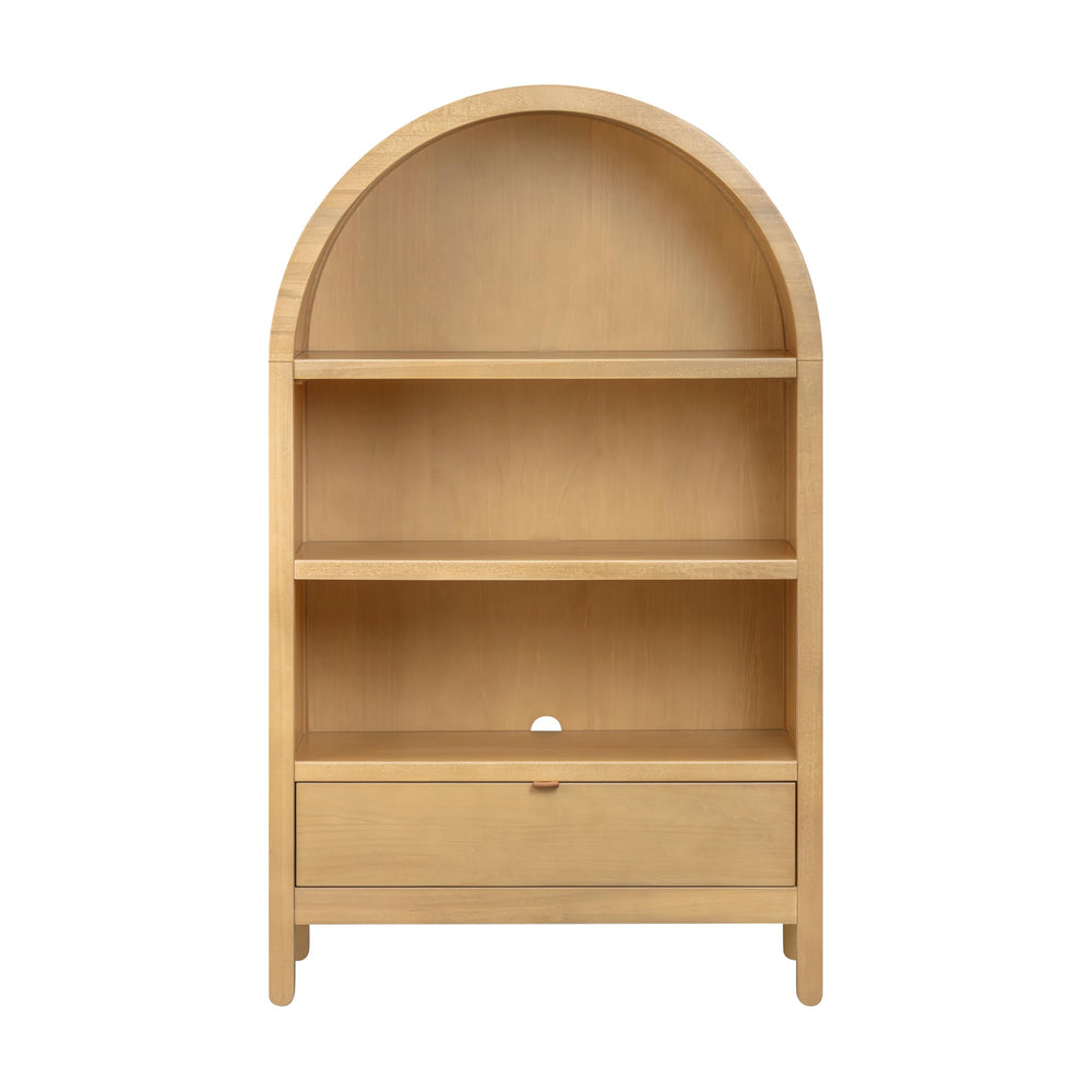 3-Shelf Kids Bookcase with Drawer – Adjustable Wood Bookshelf