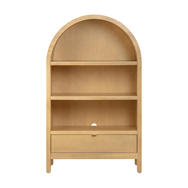3-Shelf Kids Bookcase with Drawer – Adjustable Wood Bookshelf