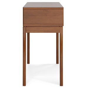 Mid-Century Console Table with 3 Drawers – 54" Solid Hardwood Sofa Table