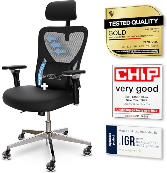Ergonomic Mesh Office Chair with Lumbar Support
