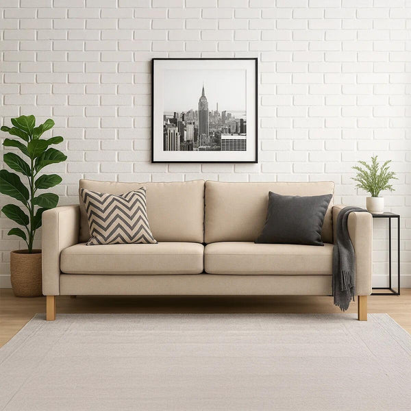 Karlstad 3-Seat Sofa Slipcover – Thick Polyester Replacement Cover