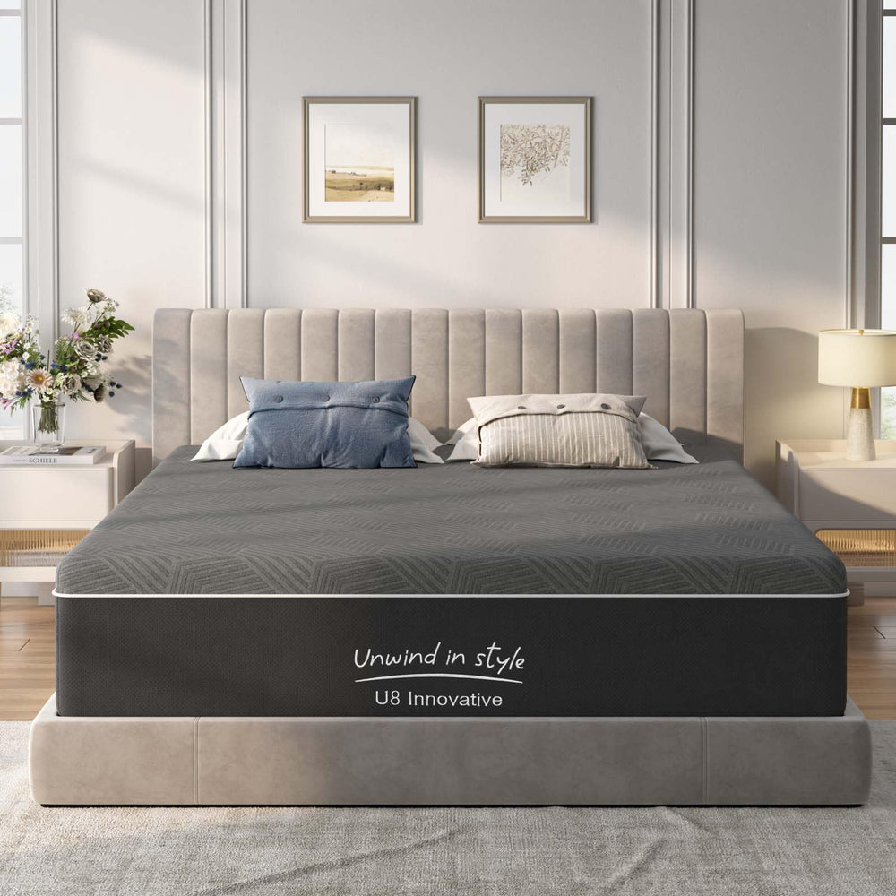 Gel Memory Foam Mattress – Multiple Sizes & Thickness Options