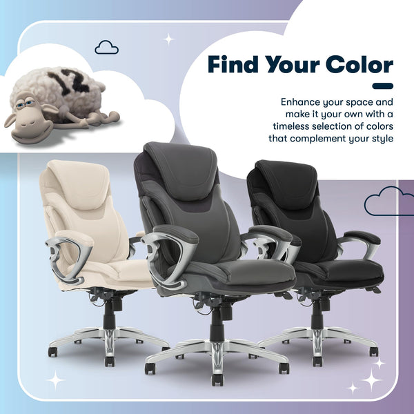 Ergonomic Executive Office Chair with AIR Lumbar Technology