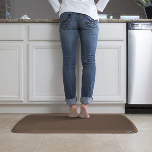 Anti-Fatigue Kitchen Mat Bundle 20x36 & 20x48 – Linen Truffle