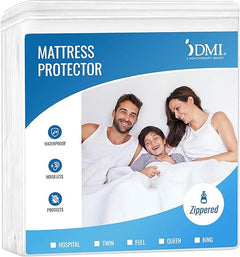 Waterproof Mattress Protector – Fitted & Zippered, Full & King, Pack of 24