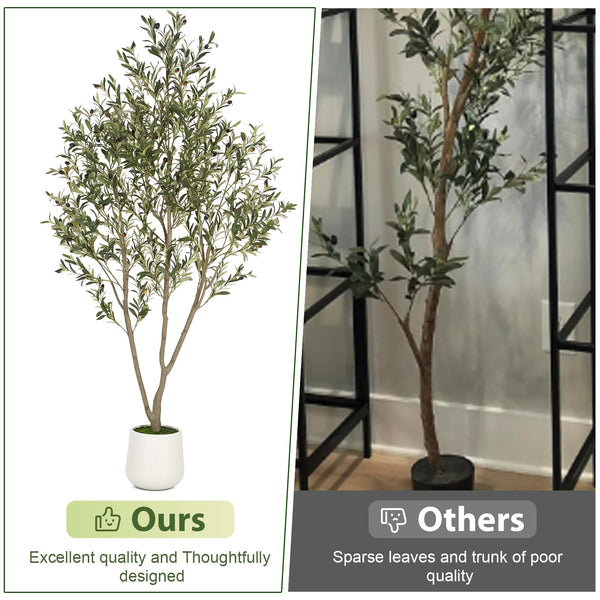 Artificial Olive Tree with Planter – 5ft, 6ft & 7ft