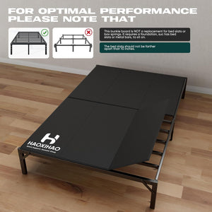 Bunkie Board with Hollow Plastic Support – Multi-Size Mattress Foundation