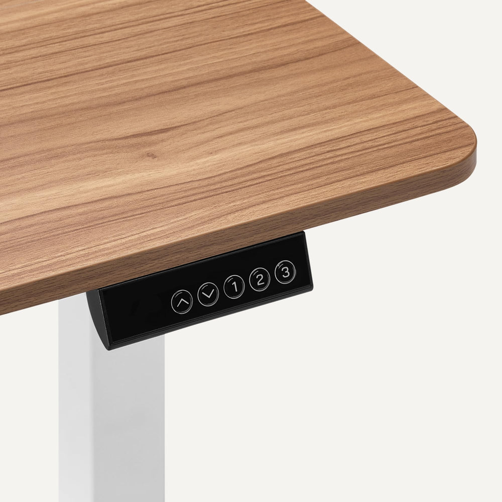 Electric Height Adjustable Standing Desk with Memory Presets