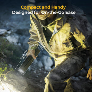 Telescopic Camping Lantern with 15600mAh Rechargeable Battery