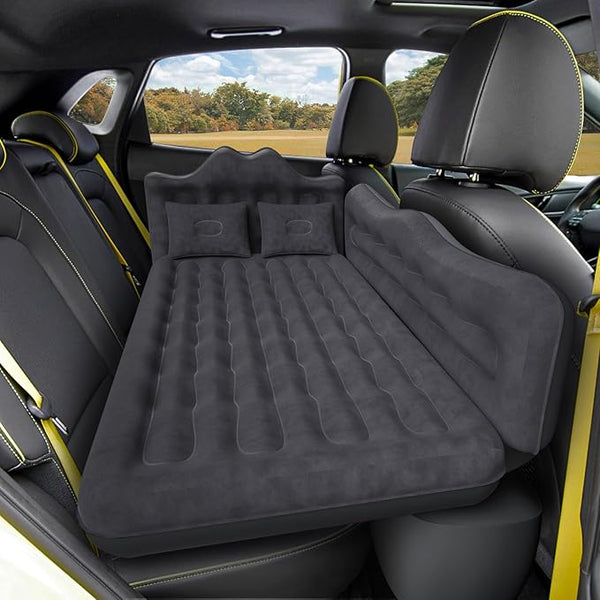 SUV Inflatable Car Air Mattress with Air Pump & Pillows