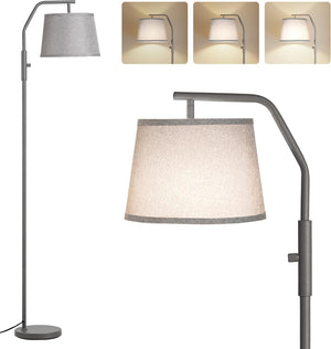 Dimmable Arc Floor Lamp with Adjustable Head – 9W LED