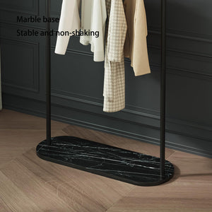 Arched Garment Rack with Marble Base