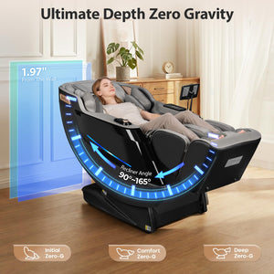 4D Full Body Massage Chair with SL-Track & Zero Gravity