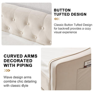 Twin Velvet Daybed with Pop-Up Trundle & USB Ports