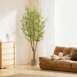 8FT Artificial Olive Tree Indoor