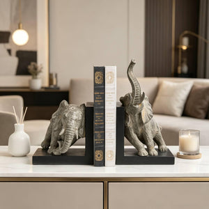 Elephant Decorative Bookends Set of 2