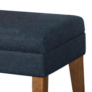 Upholstered Storage Ottoman Bench