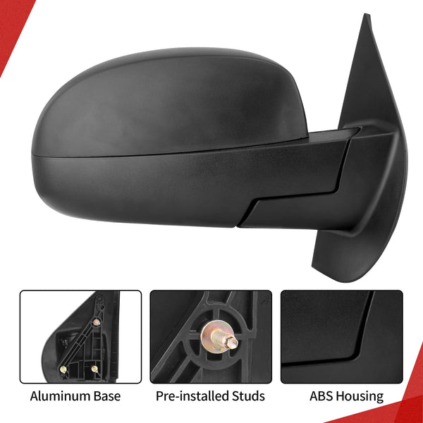 Power-Adjustable Folding Tow Mirrors with LED Turn Signal – Chevy/GMC Truck Pair