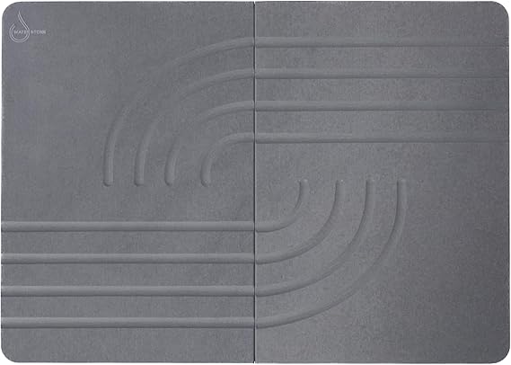 Diatomite Stone Bath Mat – Quick-Dry, Non-Slip Bathroom Rug