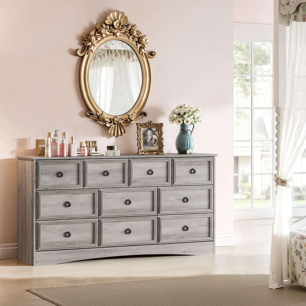 Modern Dresser with Deep Drawers – Bedroom & Living Room Storage
