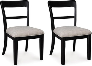 Upholstered Dining Chairs with High Back, Set of 2