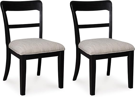 Upholstered Dining Chairs with High Back, Set of 2