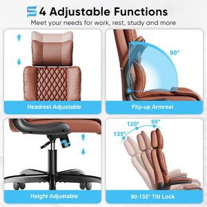 Ergonomic Office Chair with Lumbar Support