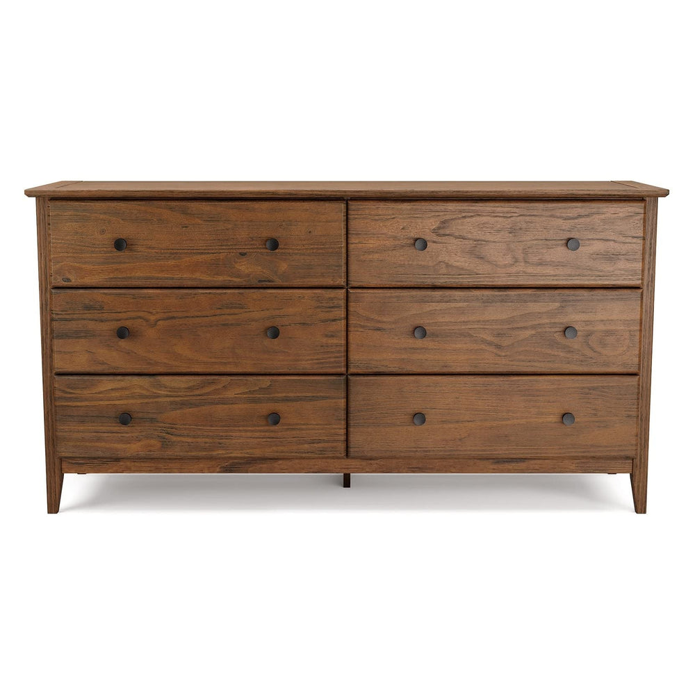 6-Drawer Solid Wood Bedroom Dresser