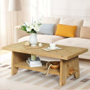 Farmhouse Solid Wood Coffee Table
