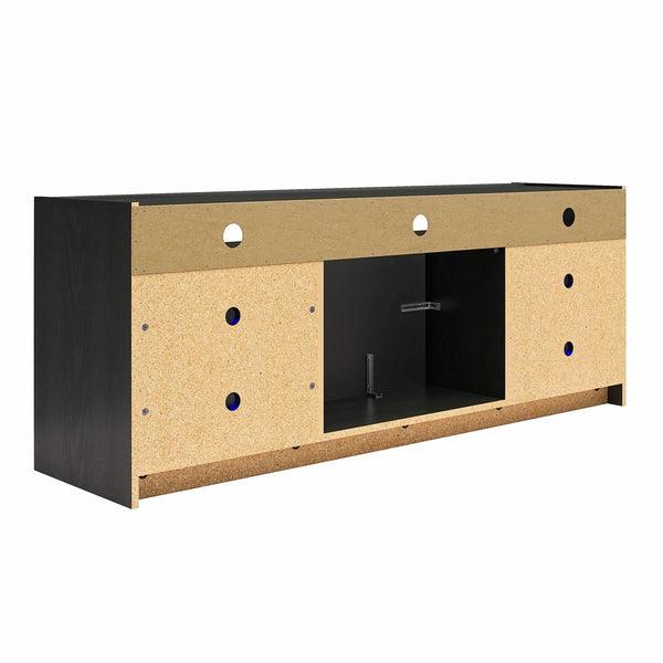Fireplace TV Stand with LED Lights & Electric Heater – Fits TVs up to 65"