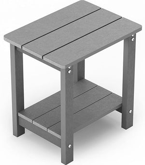 Outdoor Adirondack Side Table – Single & Double Tier