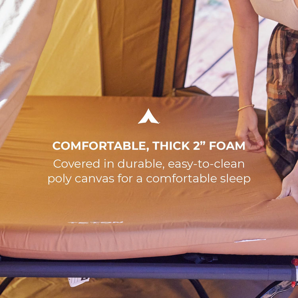 Camp Cot Sleeping Pad — Foam Camping Mattress
